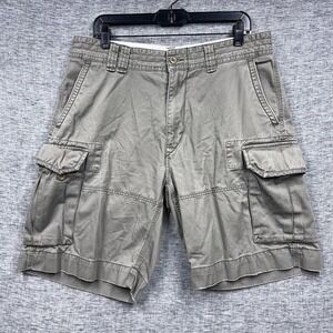 Polo Ralph Lauren Gellar Fatigue Cargo Military Army Chino Shorts Size Men's 34